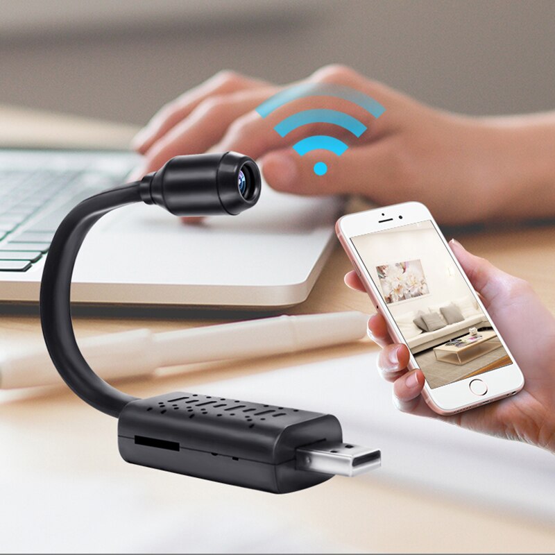 New Mini Wifi USB Camera Night IP Micro Cam Secret Video Recorder Wireless Surveillance Camcorder TF Card